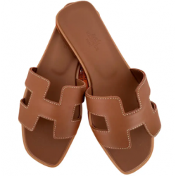 Claquette Hermes Marron