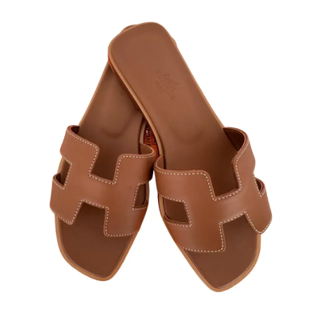 Claquette Hermes Marron