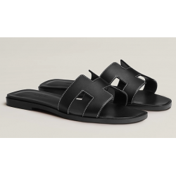 Claquette Hermes Noir