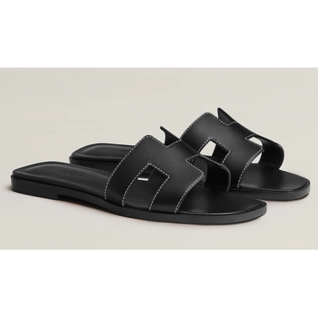 Claquette Hermes Noir